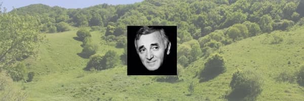 The Charles Aznavour forest